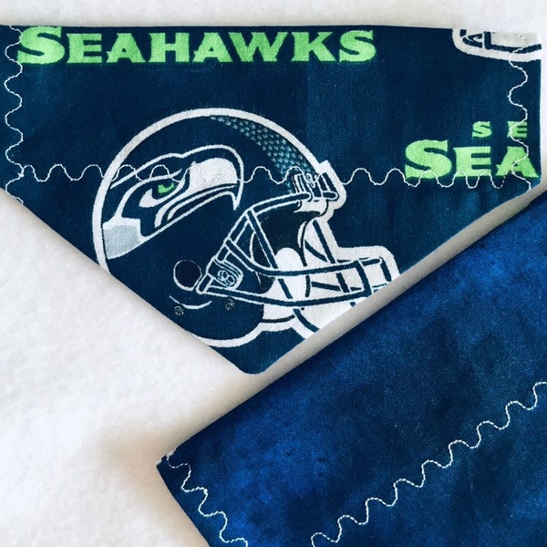 NFL Seattle Seahawks Football Reversible Collar Bandanas