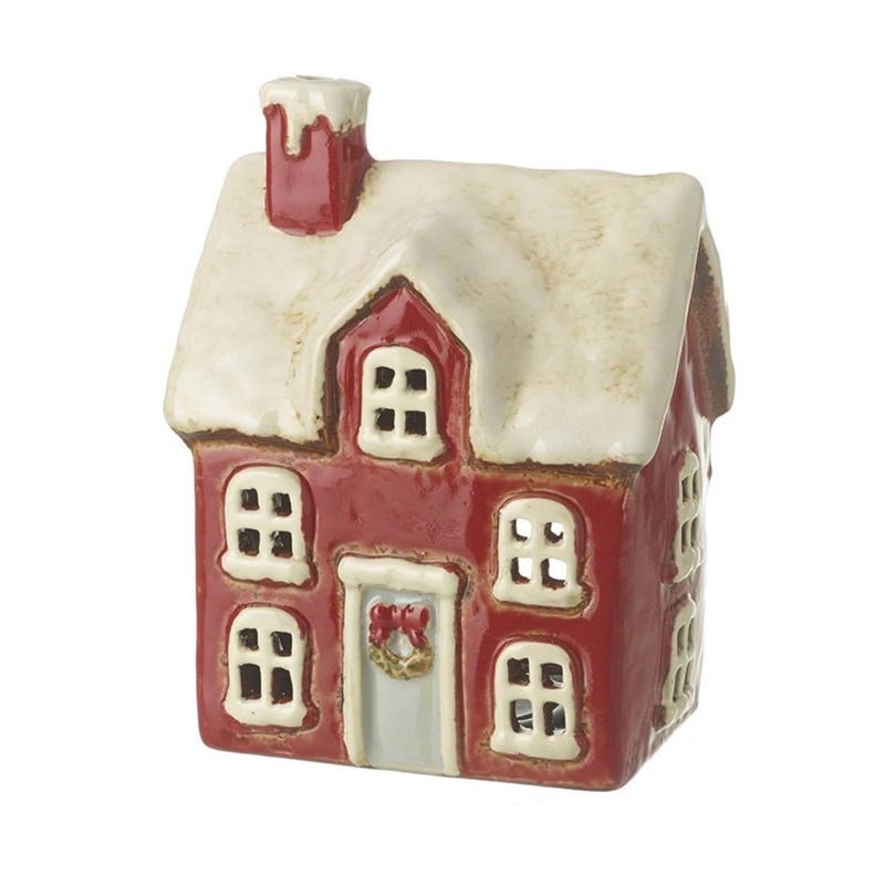 Keramik Haus Weihnachten
