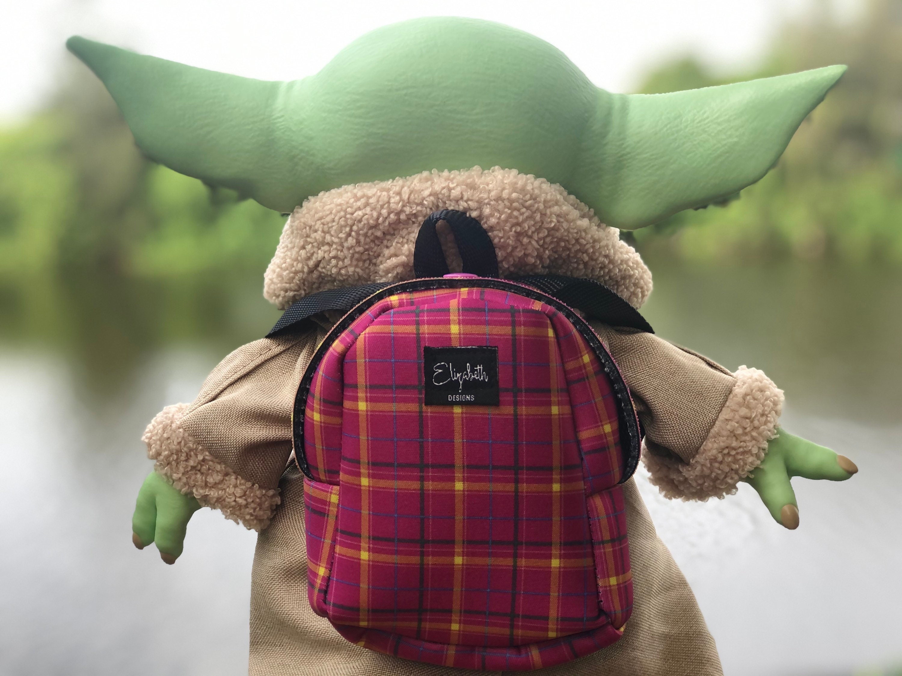 Cute HandMade Backpacks Baby Yoda Star Wars Grogu Etsy