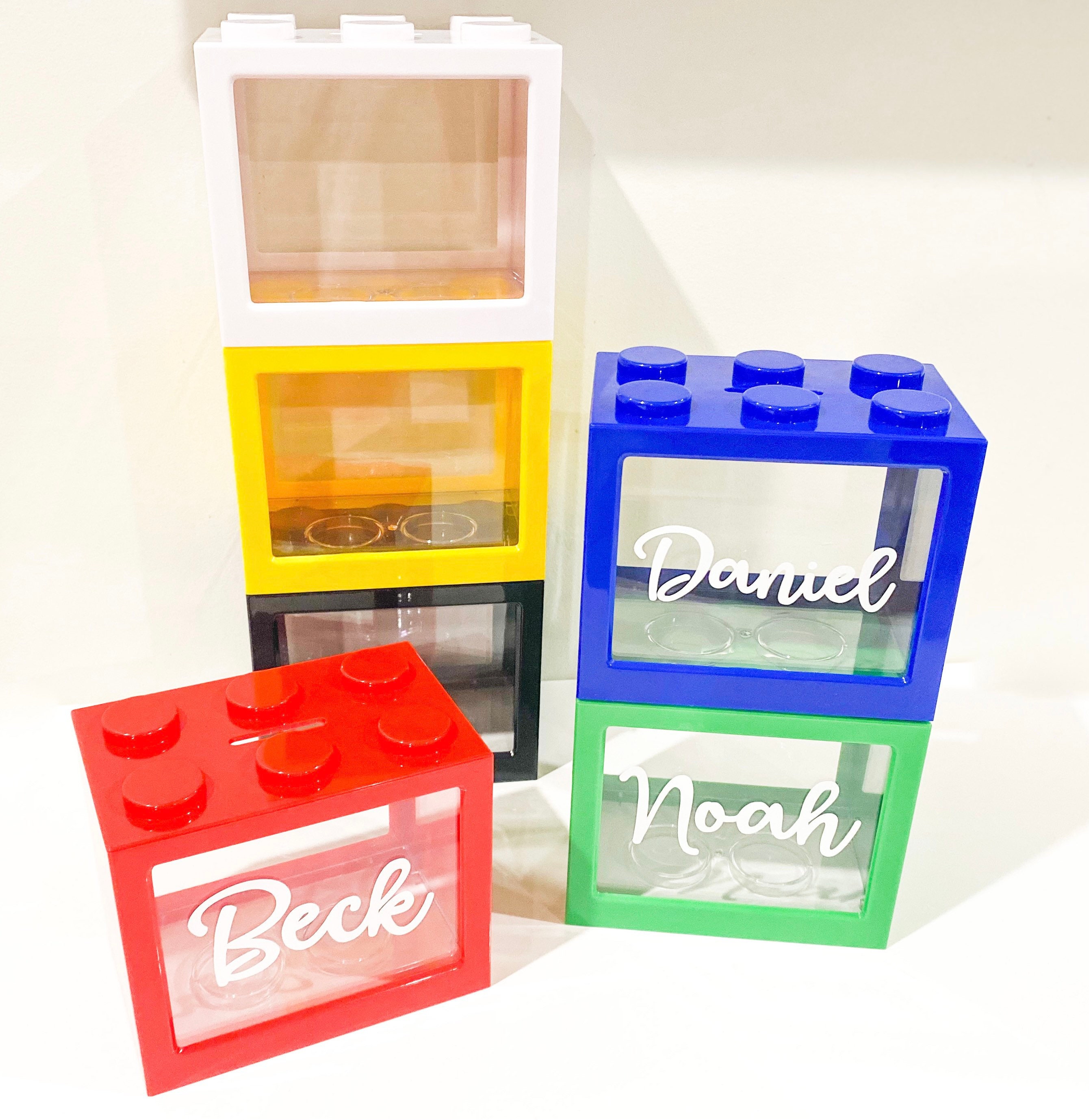LEGO Money Boxes Money Box Personalised Money Box Etsy Australia
