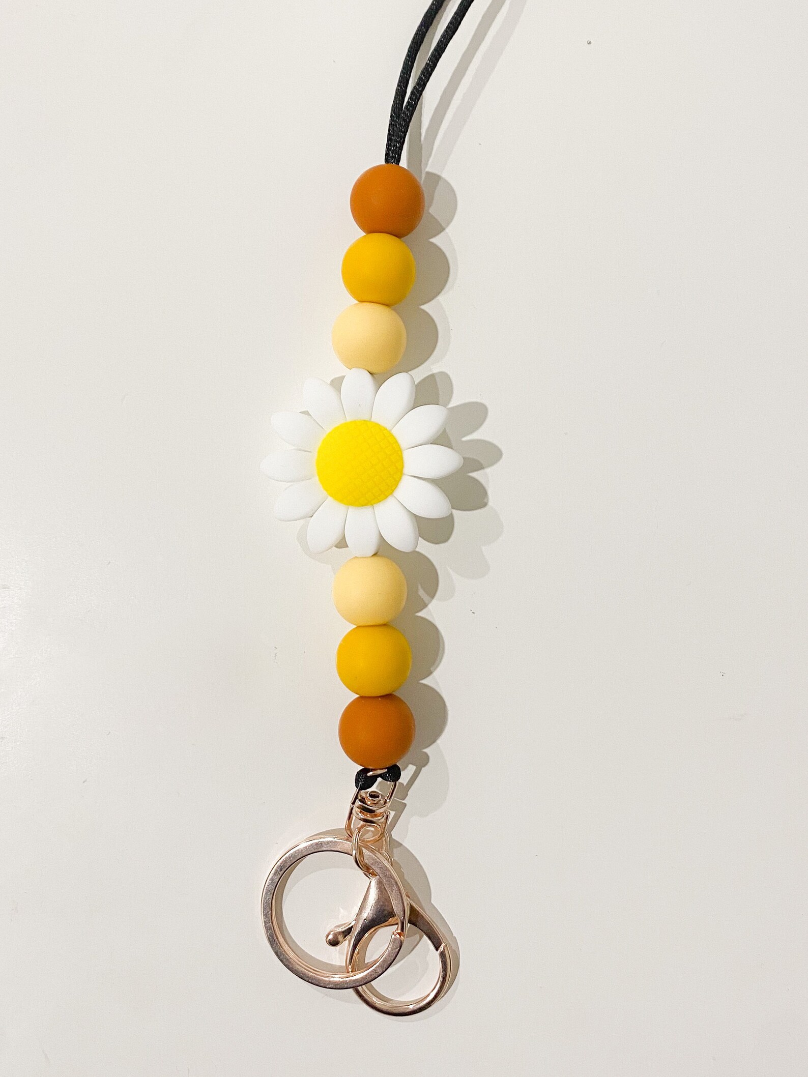 Daisy lanyard personalised lanyard teacher accessory Etsy