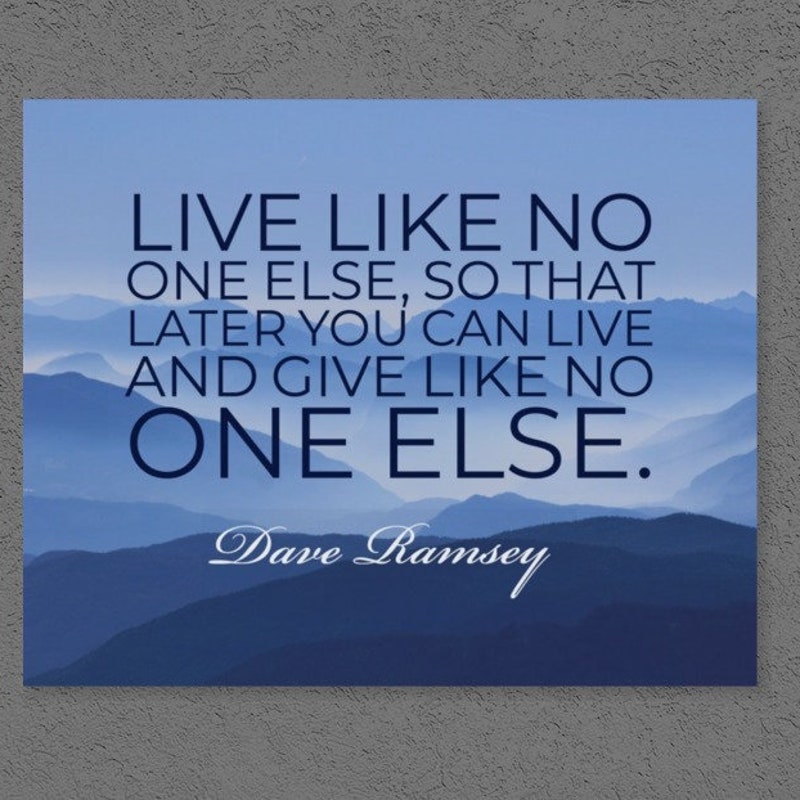 Dave Ramsey Etsy