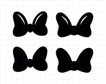 Free Free 308 Silhouette Minnie Mouse Bow Svg Free SVG PNG EPS DXF File