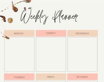 Weekly Planner
