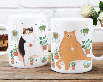 Funny Cat Lover Mug: Playful Feline Design