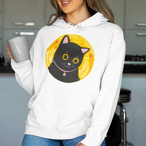 Cat Hoodie Etsy