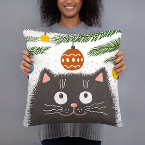 Christmas Pillow Throw Pillow