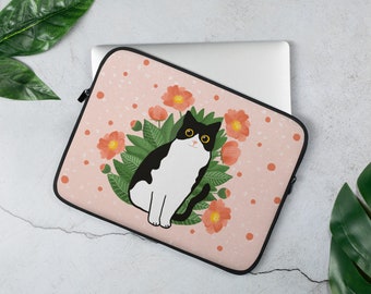 Maine Coon Cat with Floral Wreath Sunglasses Laptop Messenger Bag Zipper Notebook Computer Sleeve Case Compatible 14-15.4 Inch Laptop Maine Coon Cat with Floral Wreath Sunglasses Laptop Messenger Bag Zipper Notebook Computer Sleeve Case Compatible 14-15.4 Inch Laptop