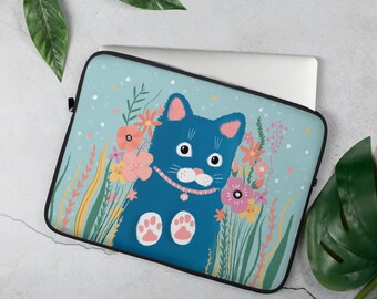 Maine Coon Cat with Floral Wreath Sunglasses Laptop Messenger Bag Zipper Notebook Computer Sleeve Case Compatible 14-15.4 Inch Laptop Maine Coon Cat with Floral Wreath Sunglasses Laptop Messenger Bag Zipper Notebook Computer Sleeve Case Compatible 14-15.4 Inch Laptop