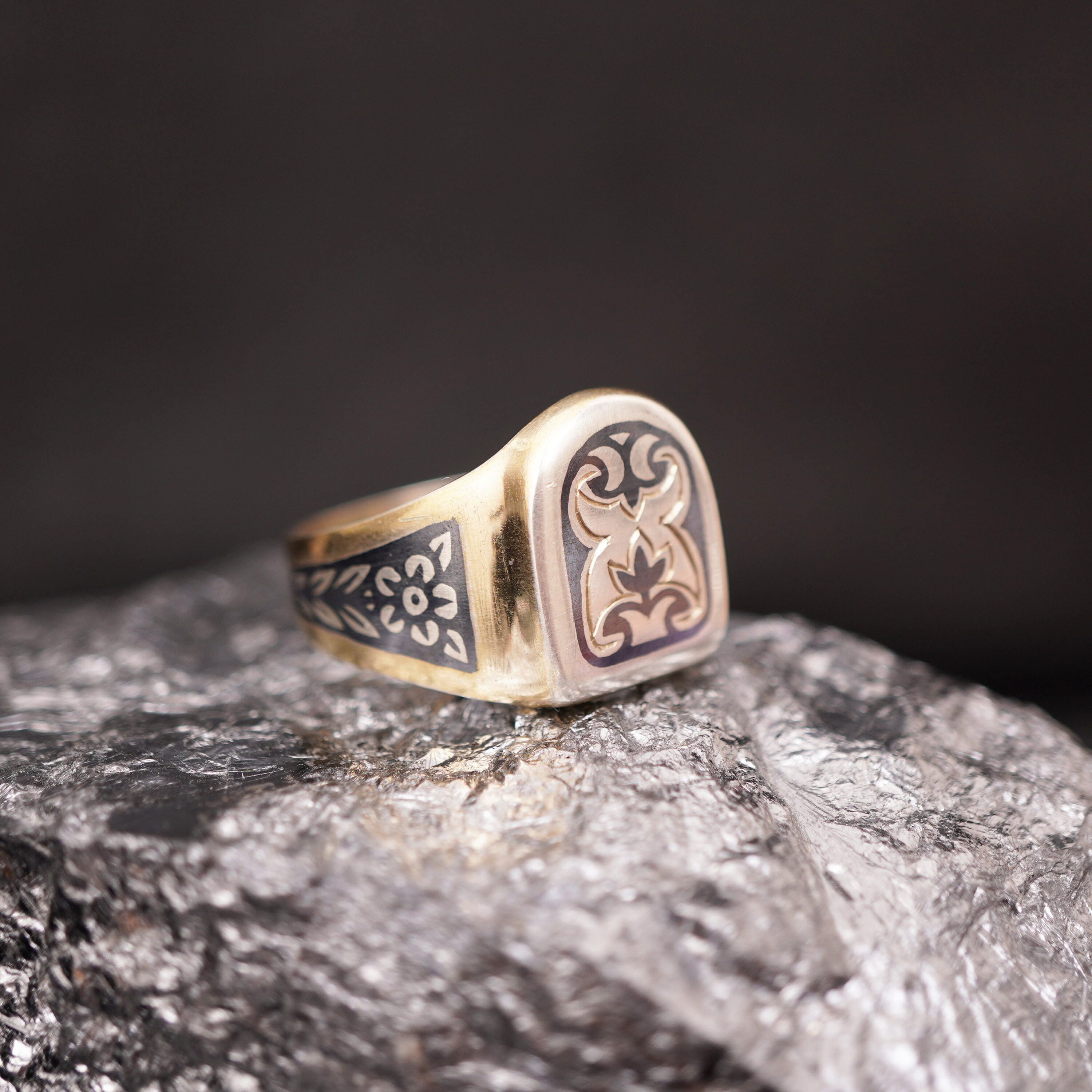 Vintage ring men ring for women Art deco ring Etsy