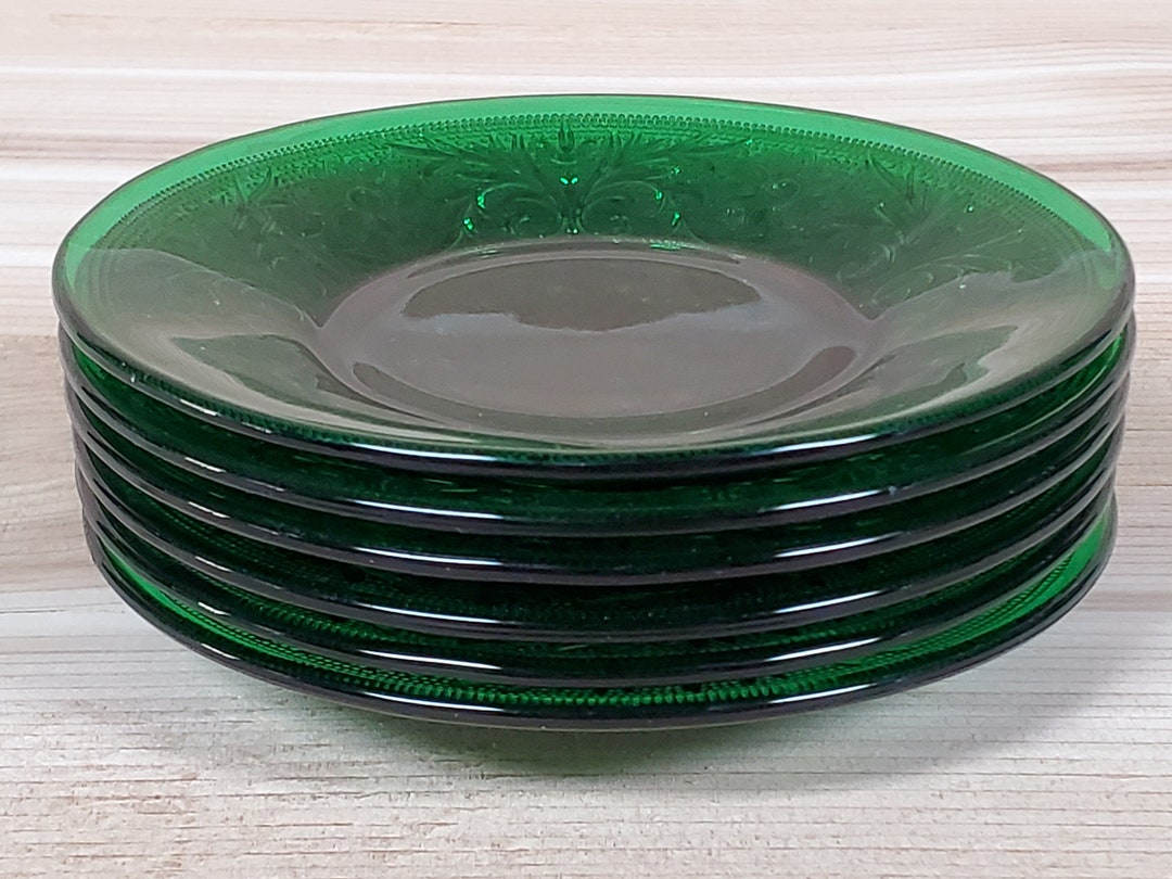 Vintage Saucers set of 6 4.5 Plates/custard Cup Liners Etsy