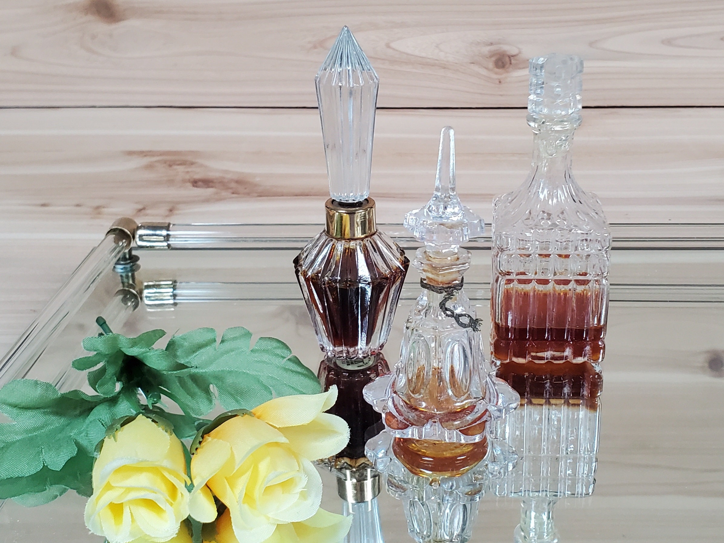 Vintage Perfume Bottles, Atomizers, Perfume Daubers or Dippers, Perfume Canister, Perfume