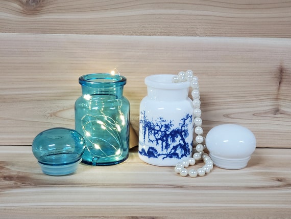 Classic Handcrafted Glass Apothecary Jars