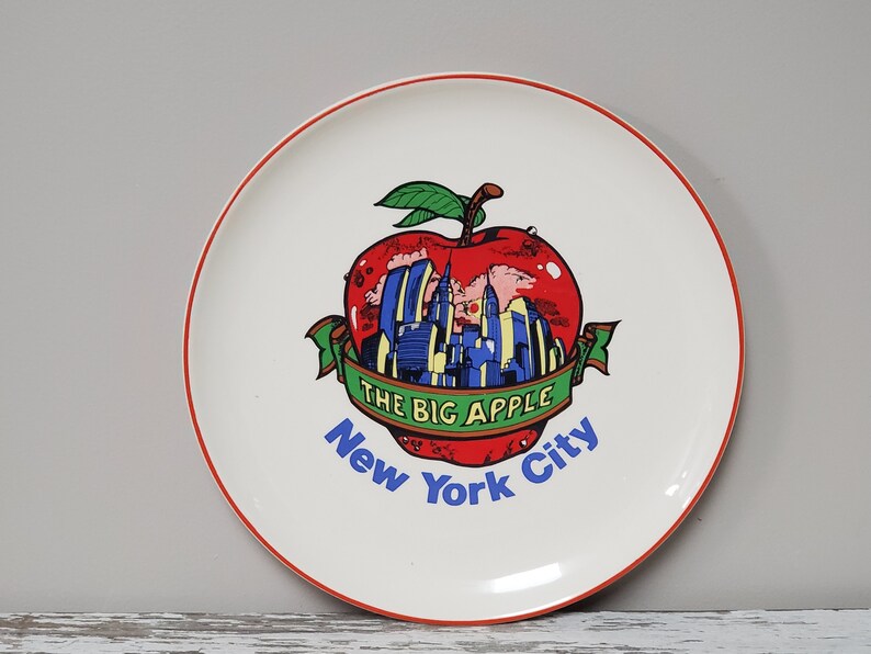 Vintage New York City Souvenir State NYC Plate Collectible NYC Etsy
