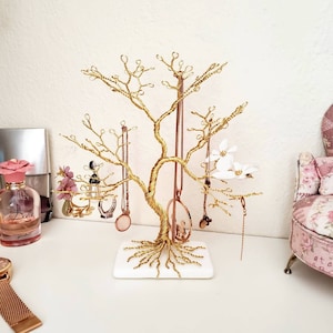 Tree Jewelry Stand, Earring Holder, Necklace Storage, Jewellery Organizer, Gift from Daughter