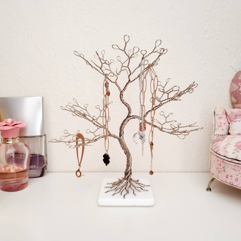 Jewelry Tree, Bracelet Stand, Earring Organizer, Ring Holder 