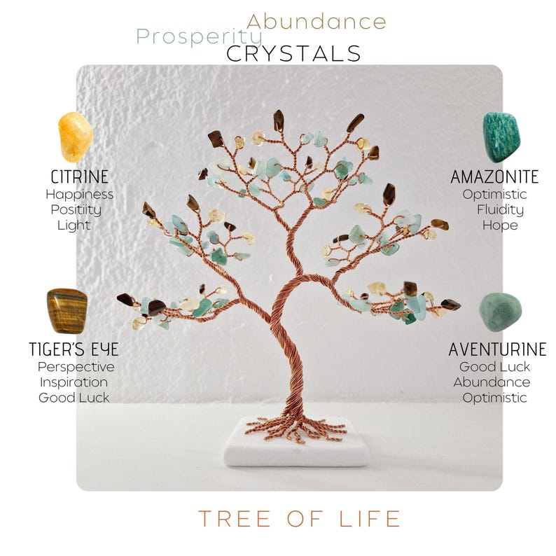 Prosperity Crystal Tree