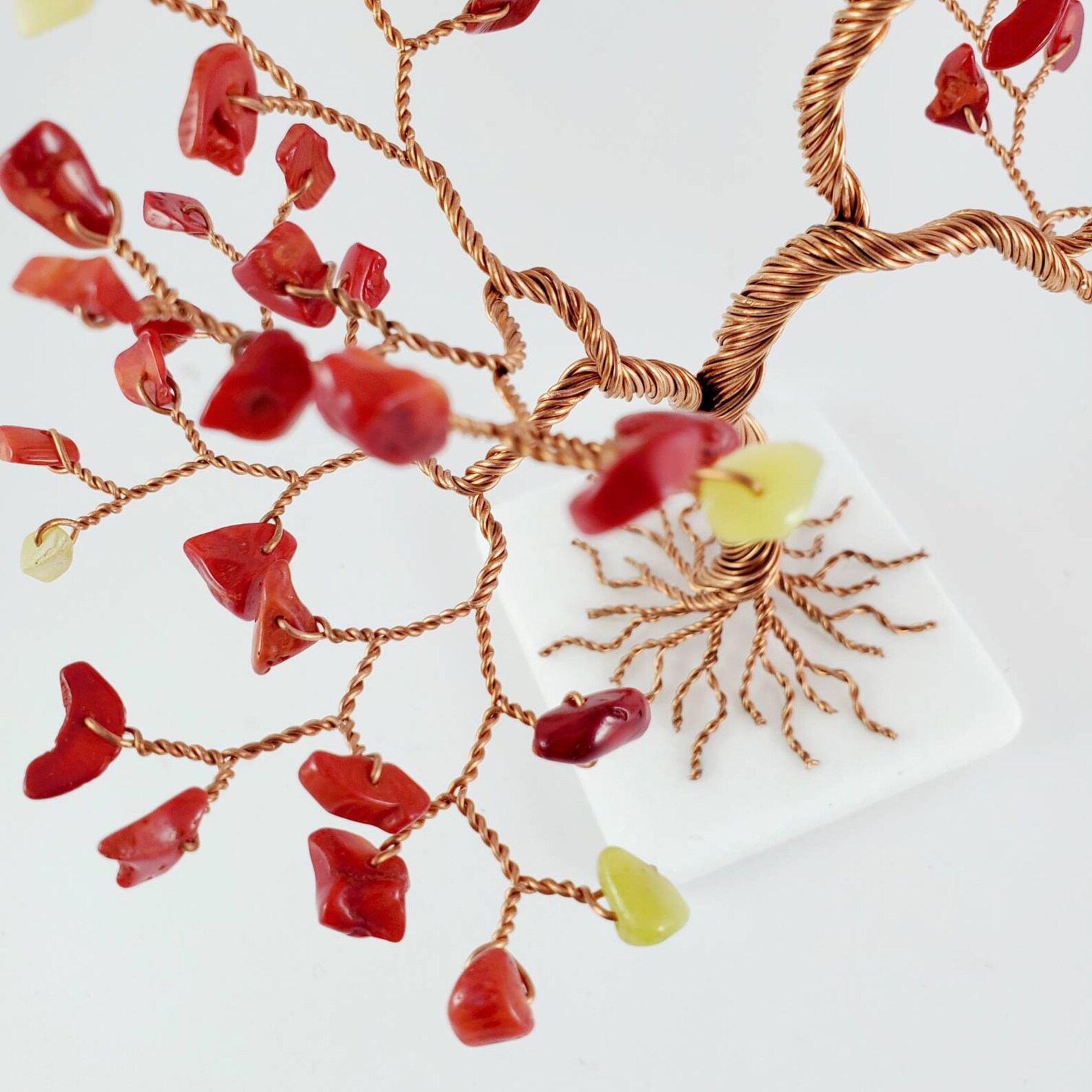 Jade & Coral Tree 35th Anniversary Gift for Parents Copper - Etsy