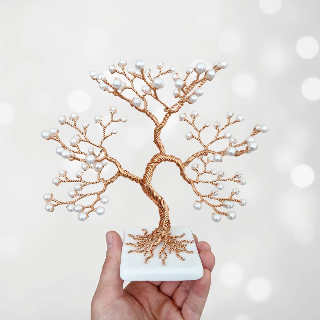 Pearl Trees, 30 Year Anniversary Gifts for Couple, Engagement Gifts - Etsy