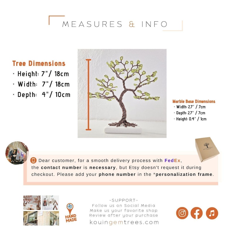 Measures and info