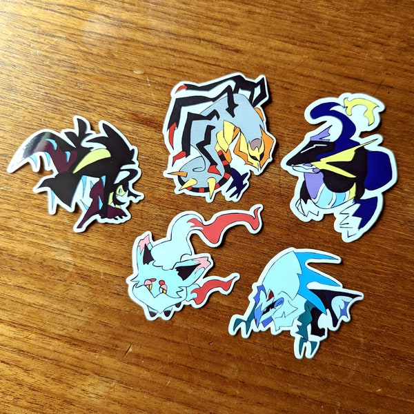 Stickers Pokémon gribouillis