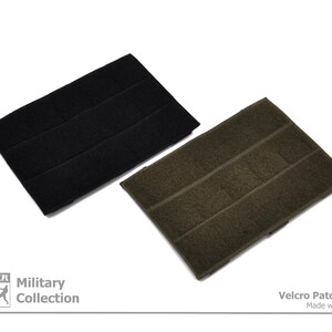 Velcro Patch Panel Molle (25 mm) - size 6" x 8.5" (15 x 21 cm) - OEM image 2