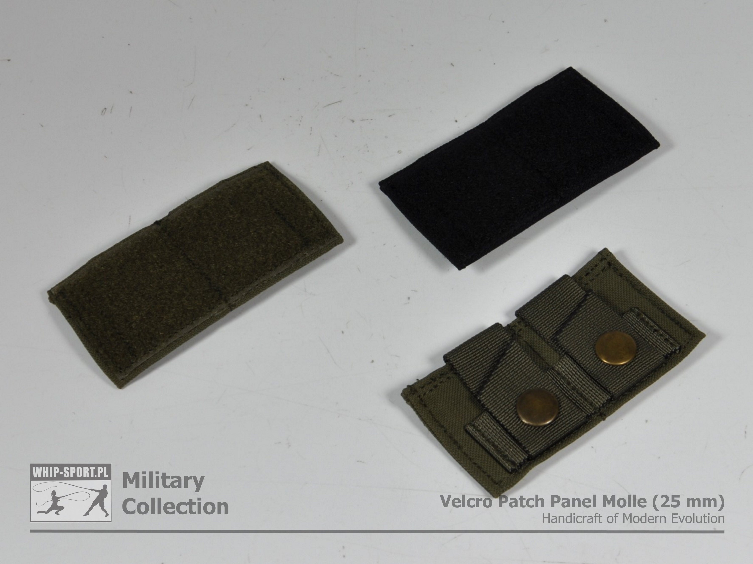 Panneau de brassage Velcro Molle 25 mm taille 2 x 3 5 x 7,5 cm OEM -   France