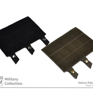 Velcro Patch Panel Molle (25 mm) - size 6" x 8.5" (15 x 21 cm) - OEM image 4