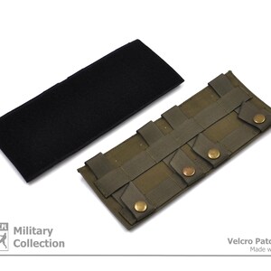 Velcro Patch Panel Molle (25 mm) - size 4" x 9.75" (10 x 25 cm) - OEM