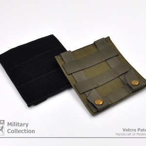 Velcro Patch Panel Molle 25 Mm Size 6 X 8.5 15 X 21 Cm OEM 