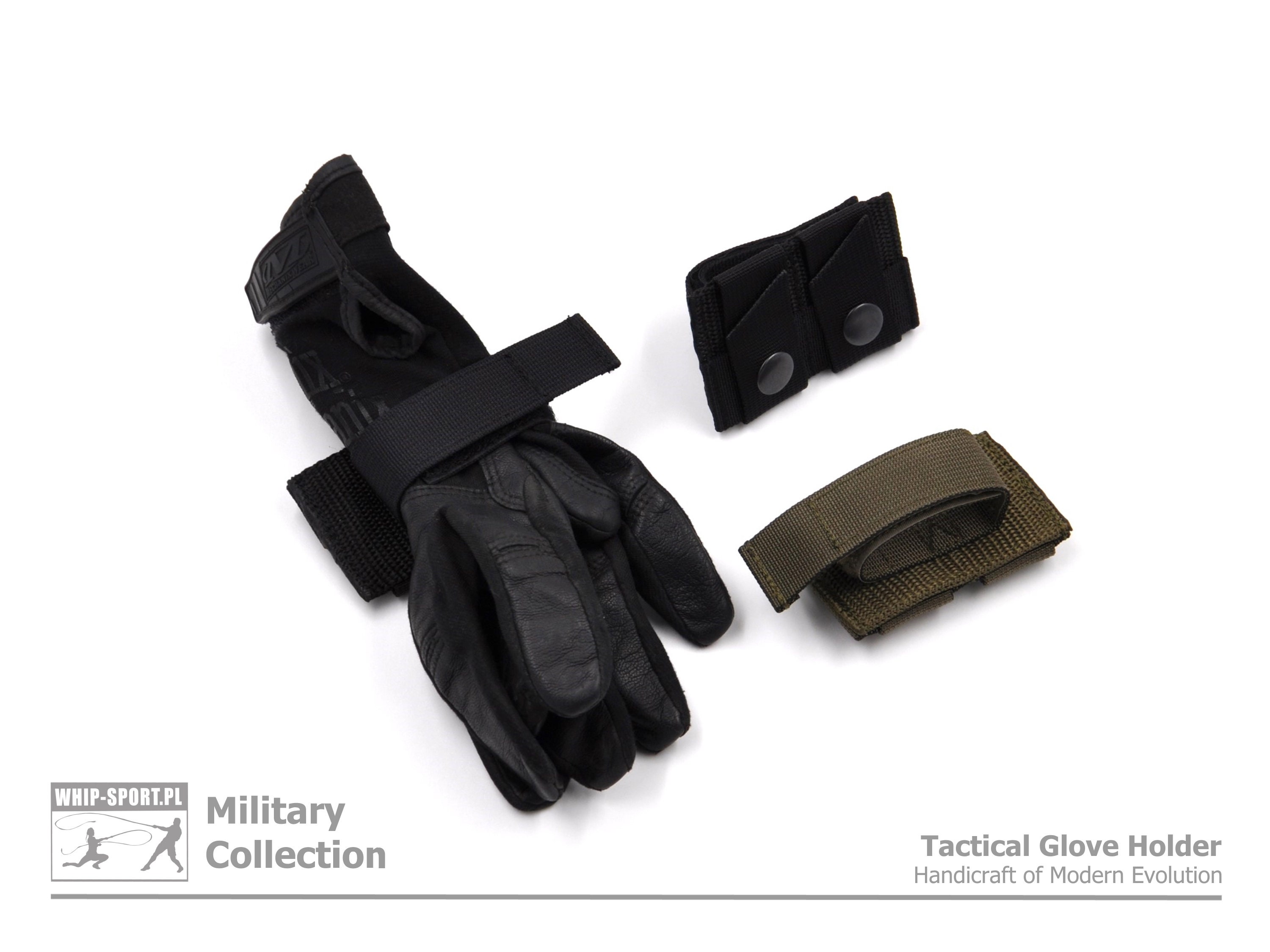 Porte-Gants Tactiques Molle 25mm ver 01 OEM -  France