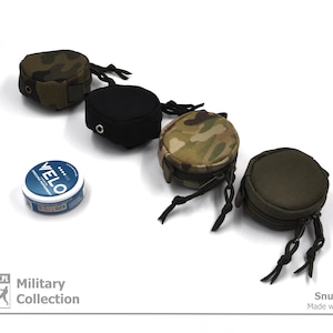 Bolsa para snus (dimensiones de la caja: 1 x 2,75 pulgadas / 2,5 x 7 cm)