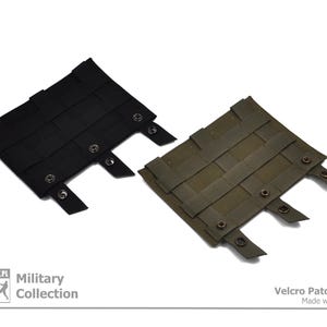 Velcro Patch Panel Molle (25 mm) - size 6" x 8.5" (15 x 21 cm) - OEM image 5