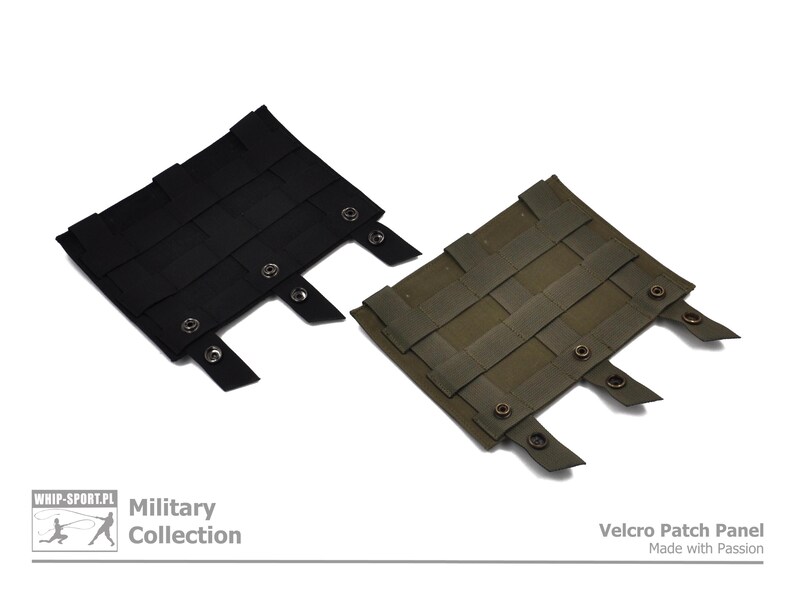 Velcro Patch Panel Molle (25 mm) - size 6" x 8.5" (15 x 21 cm) - OEM image 5