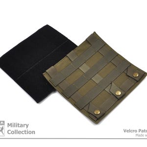 Molle-Patchpanel mit Klettverschluss (25 mm) – Größe 8" x 8,5" (20 x 21 cm) – OEM