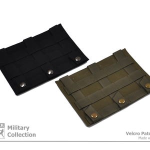 Velcro Patch Panel Molle (25 mm) - size 6" x 8.5" (15 x 21 cm) - OEM image 3