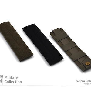 Velcro Patch Panel Molle (25 mm) - size 7.5” x 2” (20 x 5 cm)
