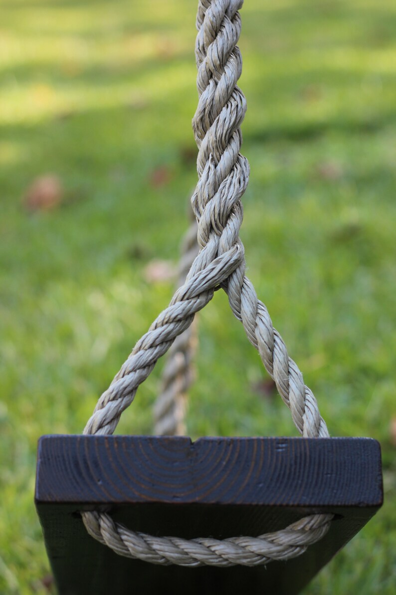 Tree Swing Rustic Long Lasting Outdoor Swing Rope Included Etsy