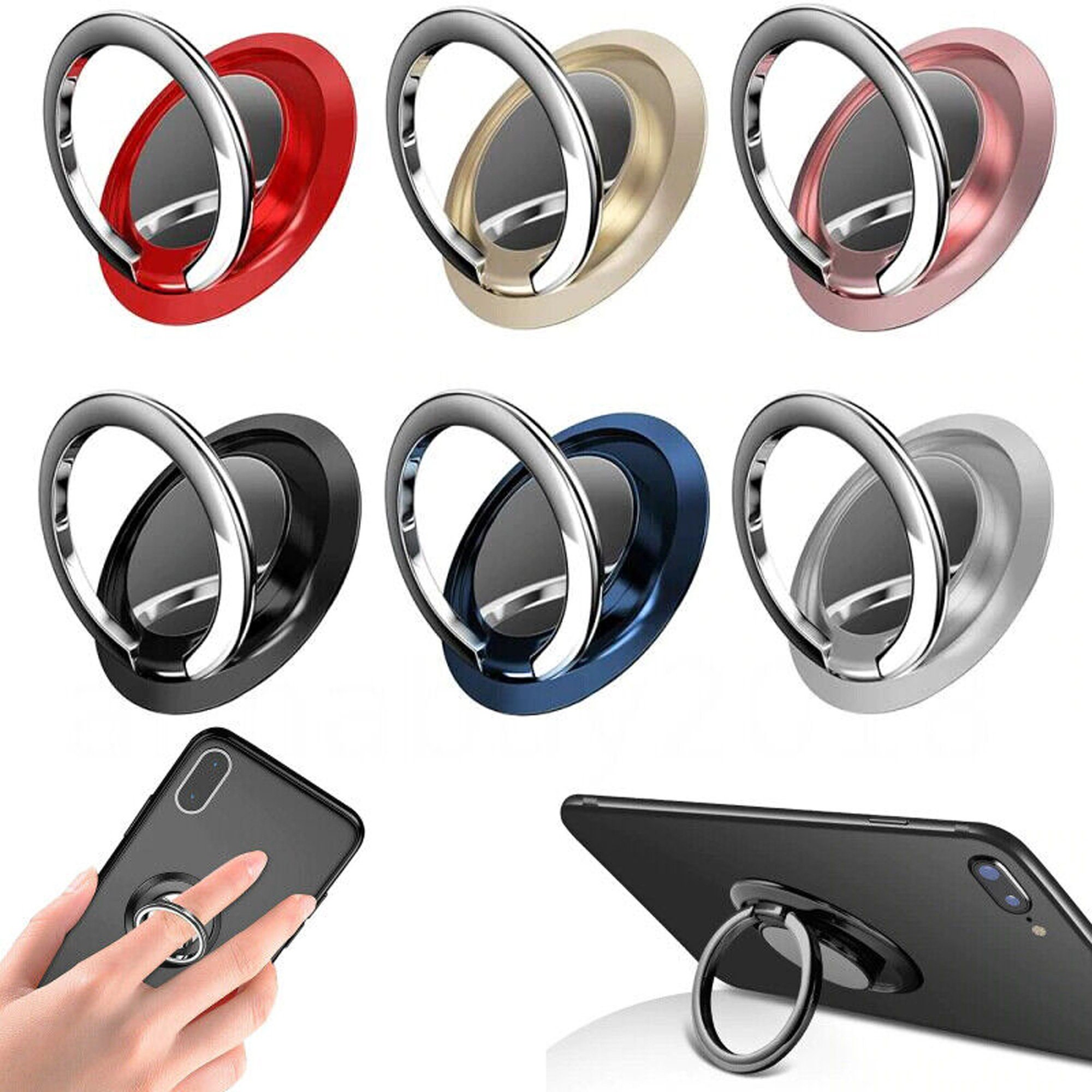 Self-adhesive Finger Grip Strap Phone CellPhone Holder for  iPhone/iPad/Tablets