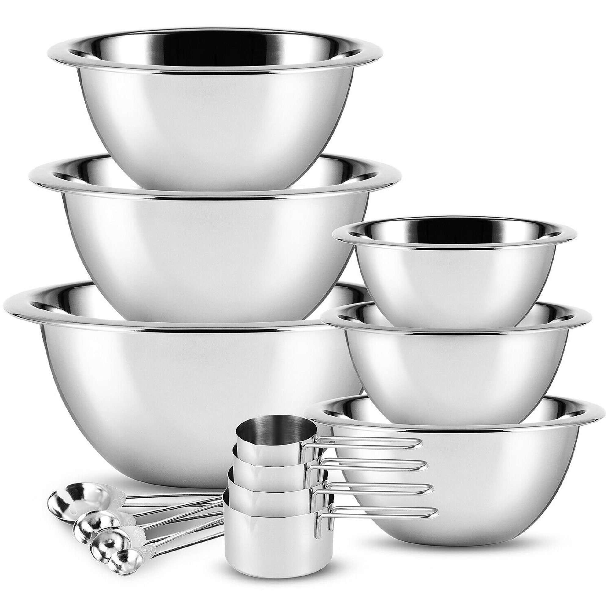 Workhorse Stainless Steel Mixing Bowls - Made in the USA