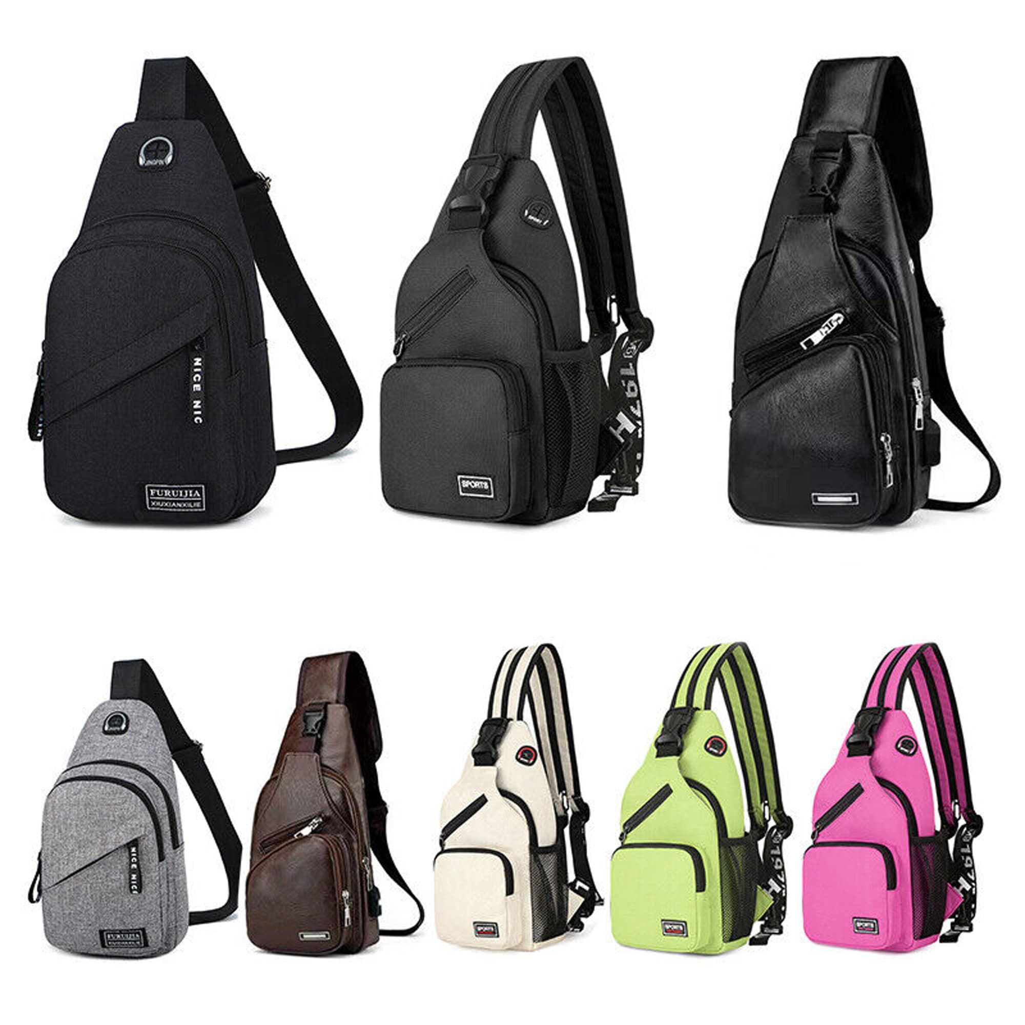 Sling Bag Men Women Backpack Waterproof Sport Chest Bag Shoulder Crossbody Bag