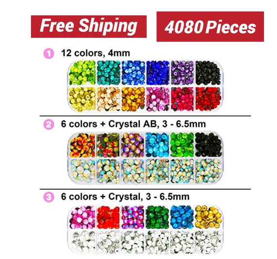  Bedazzler Kit with Rhinestones, Hot Fixed Gems Craft Applicator  - Diamond Painting Pen, Wax Pencil, Tweezers, Tray, Cleaning Brush, Picker  Rhinestones Crystals for DIY Clothes Shoes : Arts, Crafts & Sewing