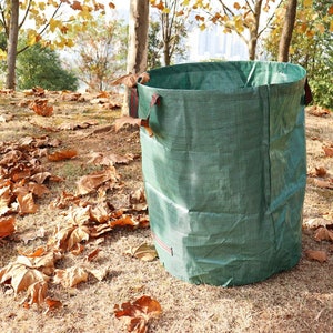 Extra Large Reuseable Gardening Bags Lawn Pool Leaf Waste Bags Trash Bags