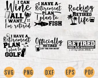 Free Free 124 Happy Retirement Cake Topper Svg SVG PNG EPS DXF File