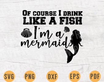 Download Drink Like Fish Svg Etsy