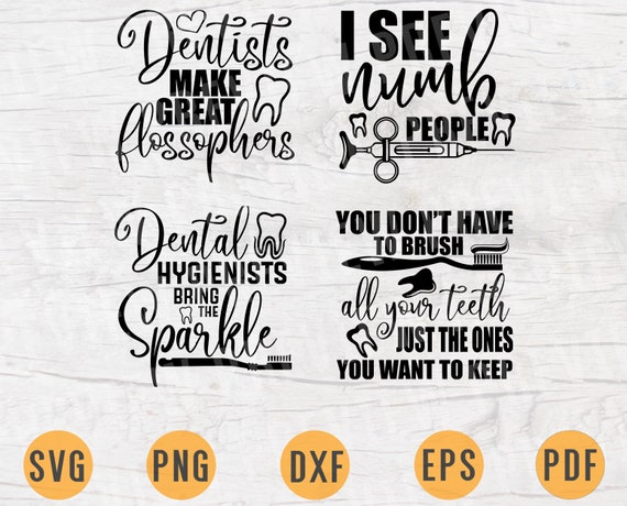 Download Dentist Svg Bundle Pack 4 Files For Cricut Vector Bundle Etsy PSD Mockup Templates