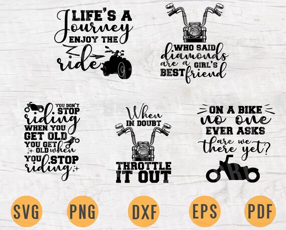 Download Svg Motorbike Bundle Pack 5 Svg Files For Cricut Motorcycle Etsy