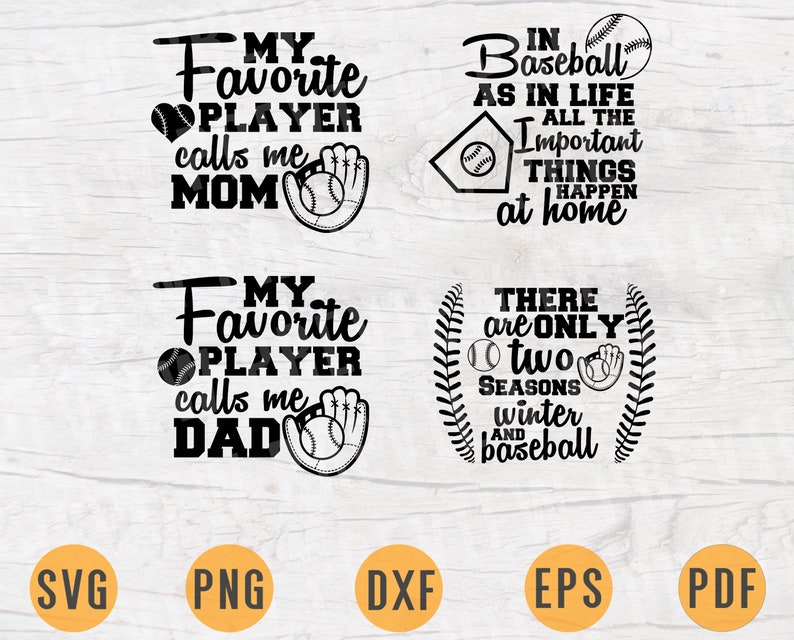Download Baseball Vector Bundle Pack 4 Svg Files For Cricut Baseball Quotes Vector Cut Files Instant Download Cameo Dxf Eps Png Pdf Iron On Shirt 3 Drawing Illustration Art Collectibles Baby Land Co Il