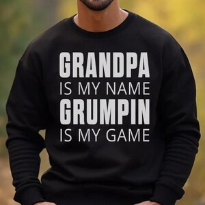 Opa grappig sweatshirt, opa kerstcadeau, opa shirt, cadeaus voor opa, opa cadeau sweatshirt, grootvader trui