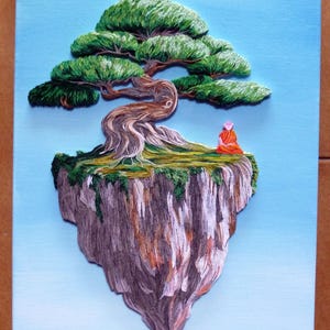 QUILLING_WALL_ART_DECOR - ALBERO DELLA MEDITAZIONE